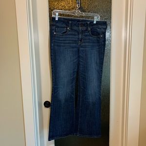 American Eagle dark wash boot cut jeans